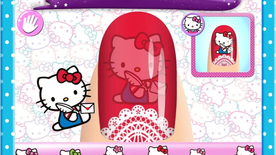Hello Kitty Nail Salon screenshot 2