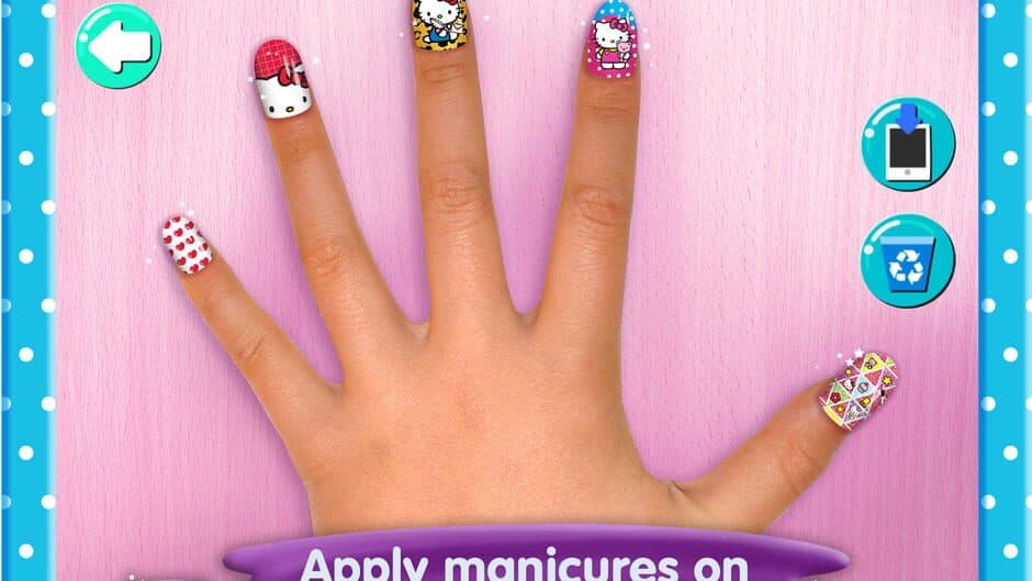 Hello Kitty Nail Salon screenshot 3