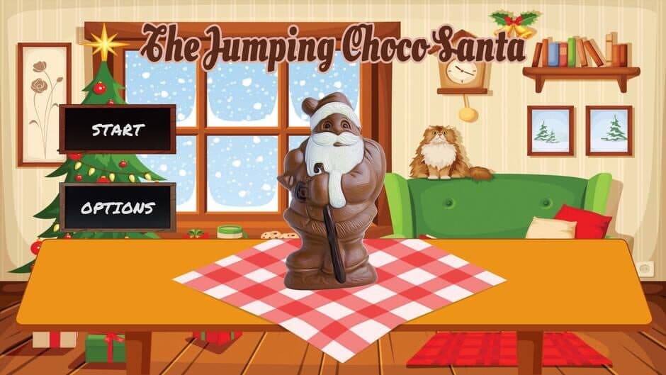 The Jumping Choco Santa