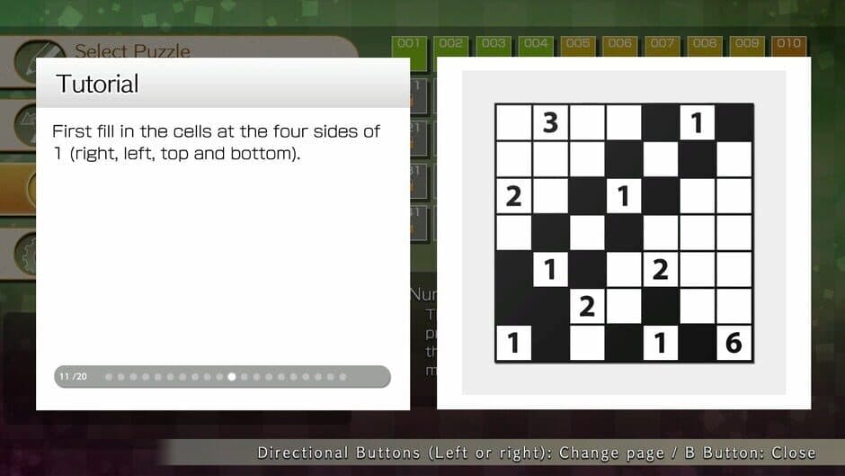 Puzzle by Nikoli W Nurikabe screenshot 6