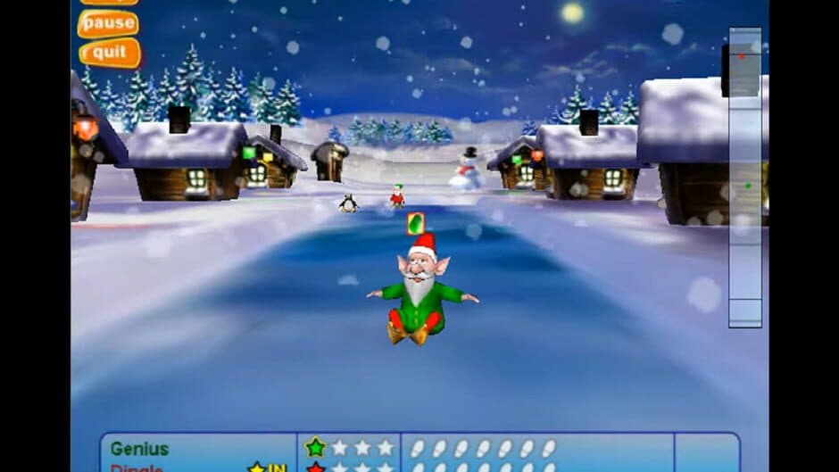 Elf Bowling: Bocce Style