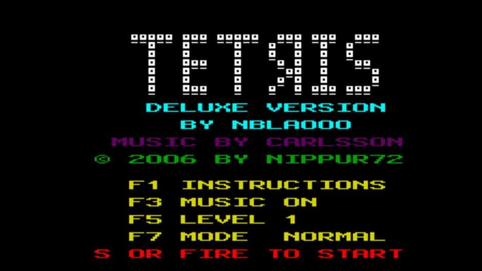 Tetris Deluxe