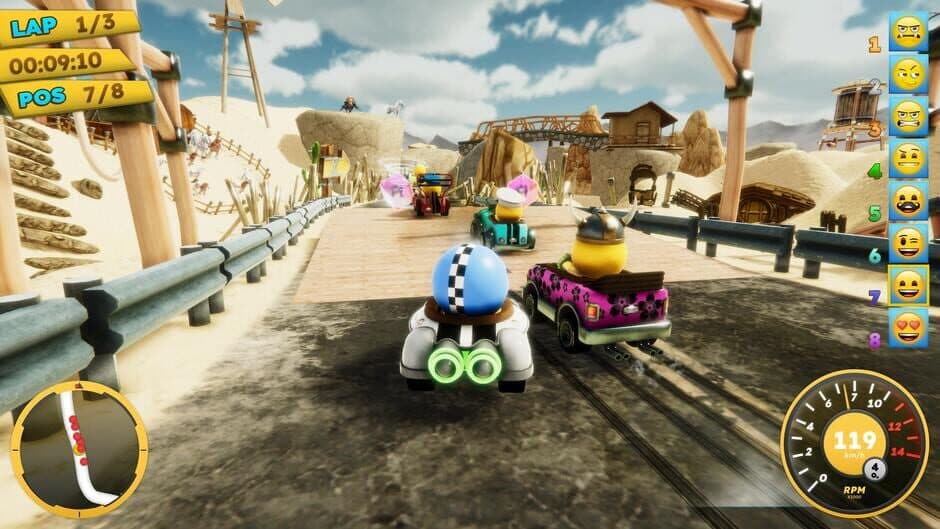 Emoji Kart Racer screenshot 5