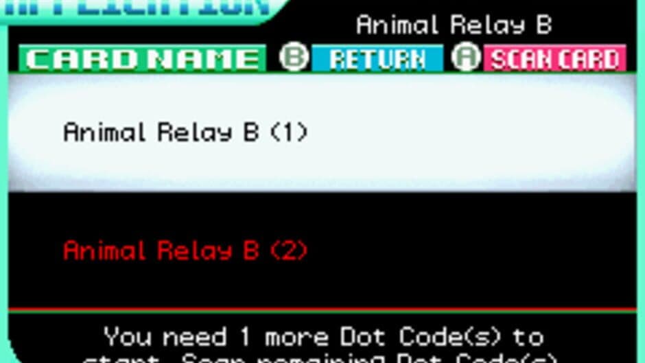 Animal Relay B