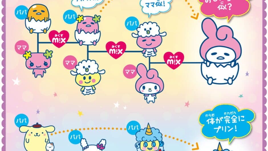 Tamagotchi mix: Sanrio mix ver.