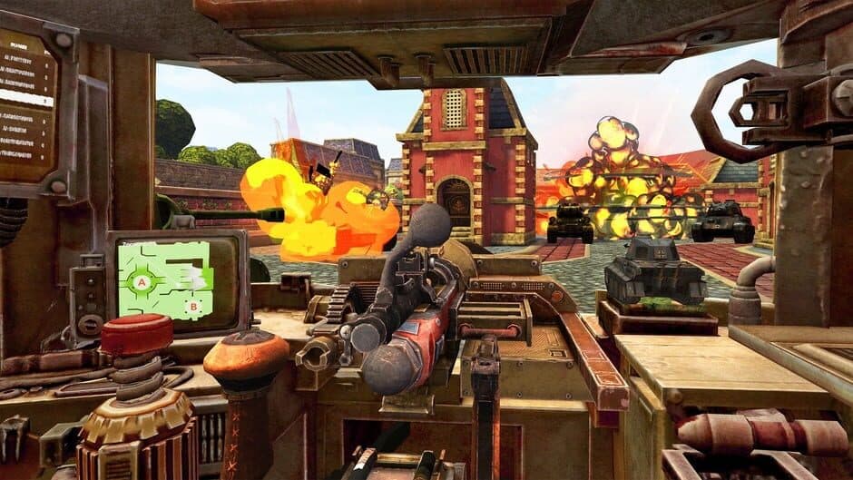 World War Toons: Tank Arena VR screenshot 2