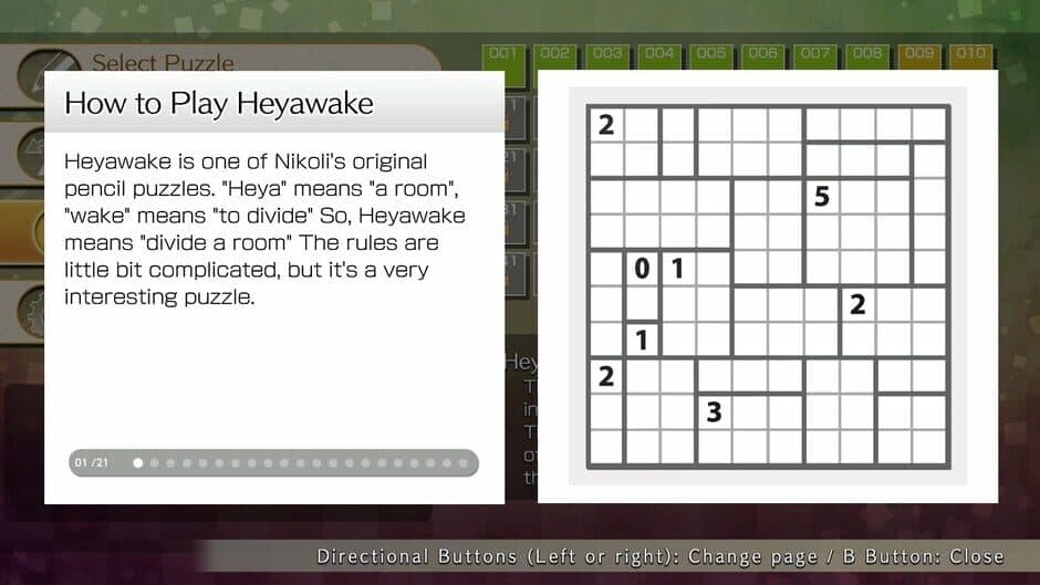 Puzzle by Nikoli W Heyawake screenshot 5