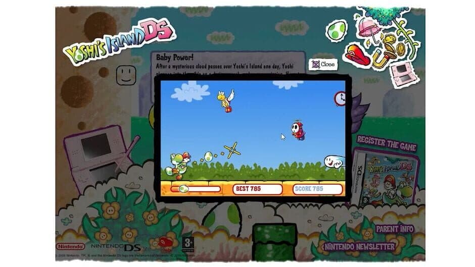 Yoshi's Egg Toss