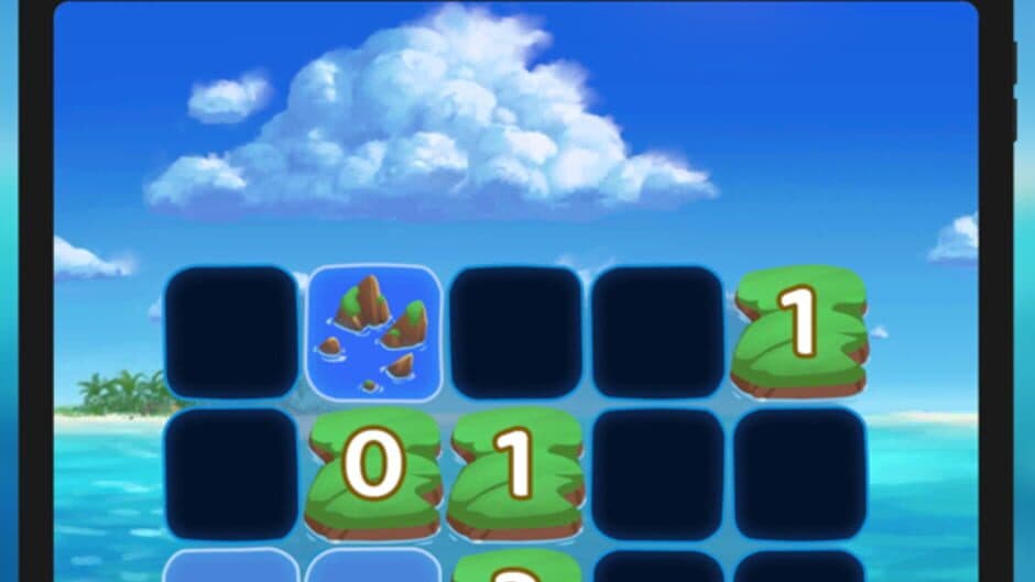 Islands and Ships logic puzzle screenshot 2