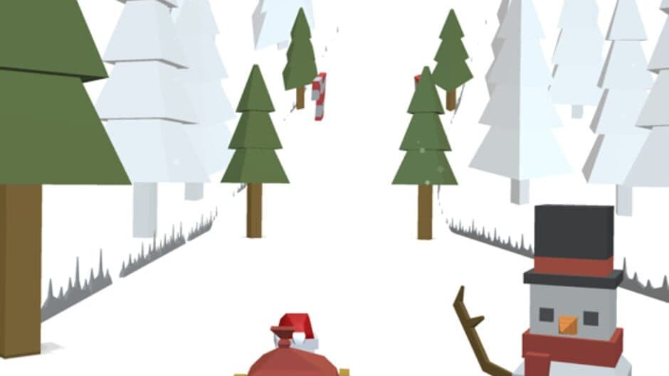 Xmas Santa Mad Sleigh Run screenshot 2