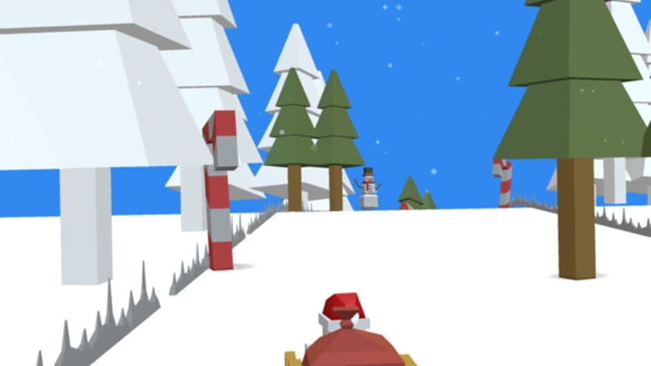 Xmas Santa Mad Sleigh Run screenshot 3