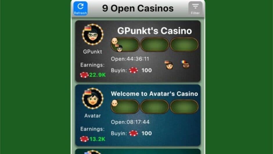 Mugalon Poker screenshot 2