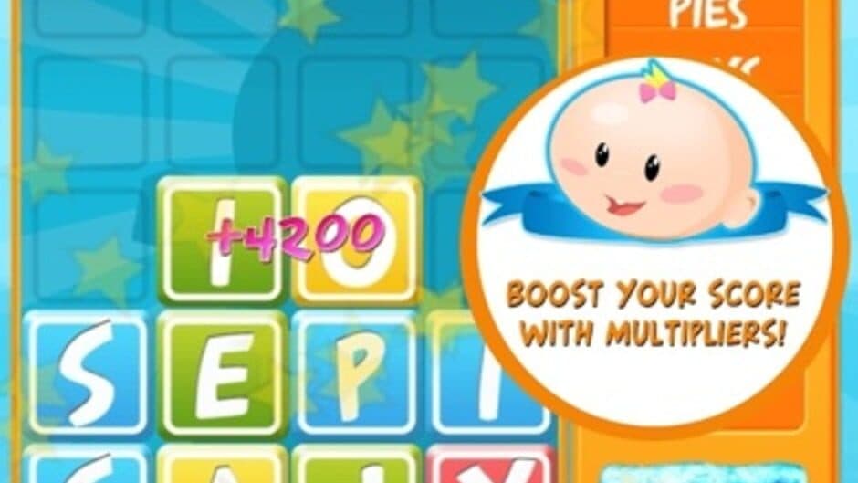 Baby Blocks: Swipe & Tap Letters, Spell Words Fast screenshot 2