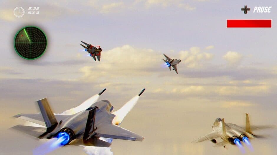 Air Jet Fighter Combat: Europe Fly Plane Attack screenshot 2