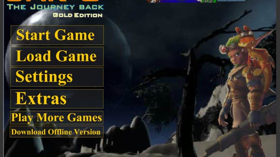 Jak 3: The Journey Back Gold Edition screenshot 2