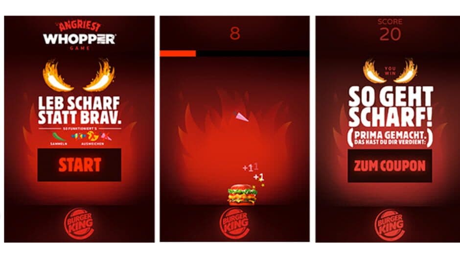 Angriest Whopper Game