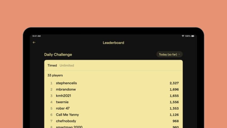 Isowords screenshot 3