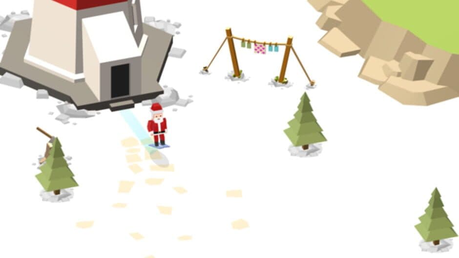 Santa Goes Skiing screenshot 2