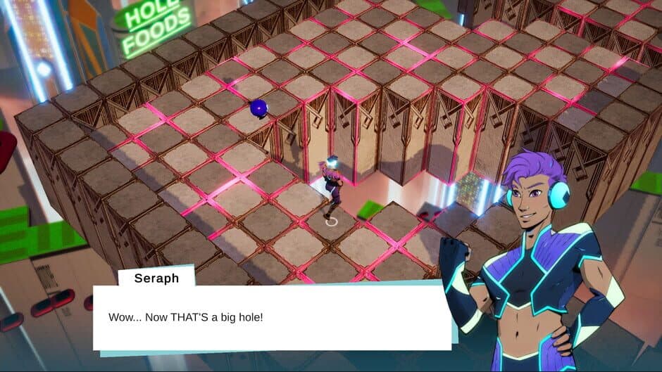Neon Death Drop screenshot 4