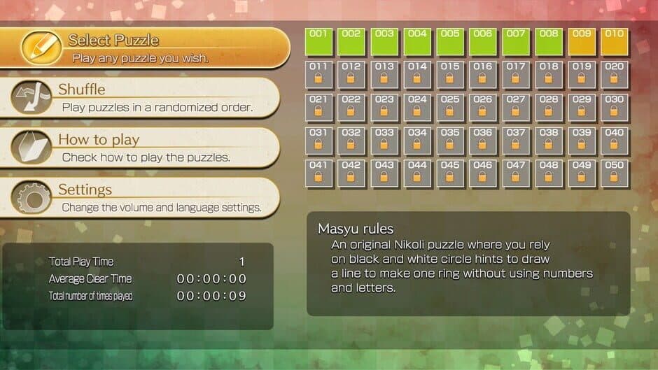 Puzzle by Nikoli W Masyu screenshot 2