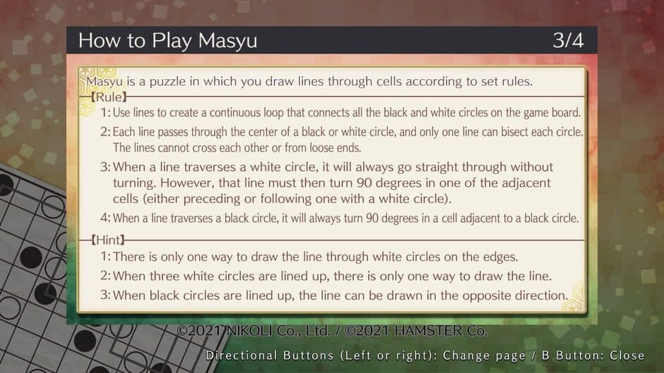 Puzzle by Nikoli S: Masyu screenshot 2