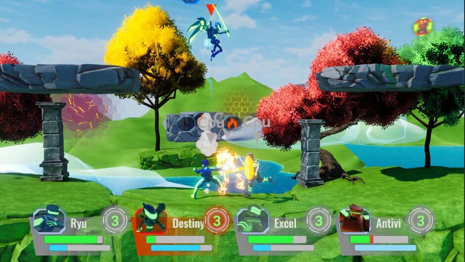 Clash of Digital: Rumble Smash screenshot 5