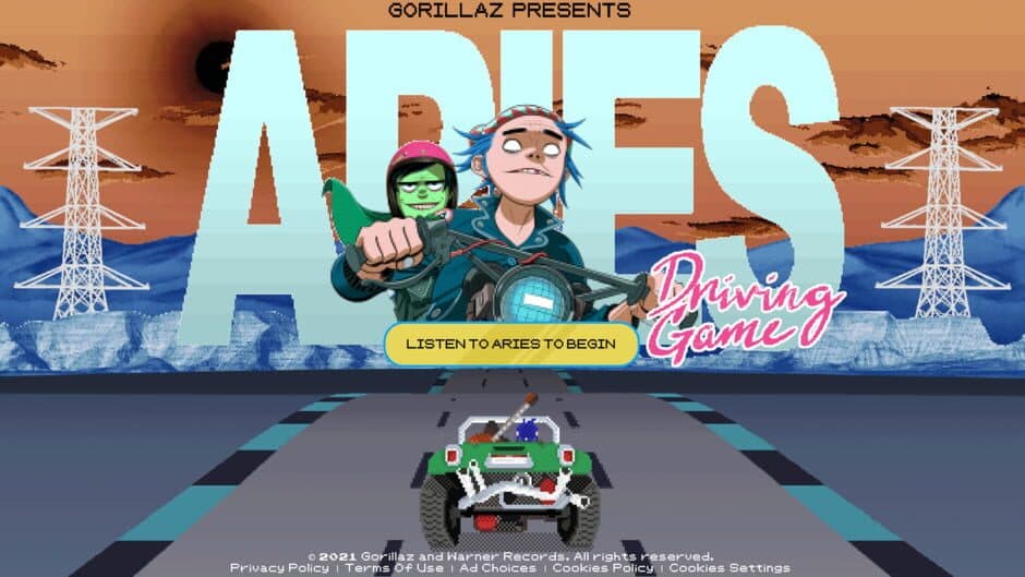 Aries Driving Game