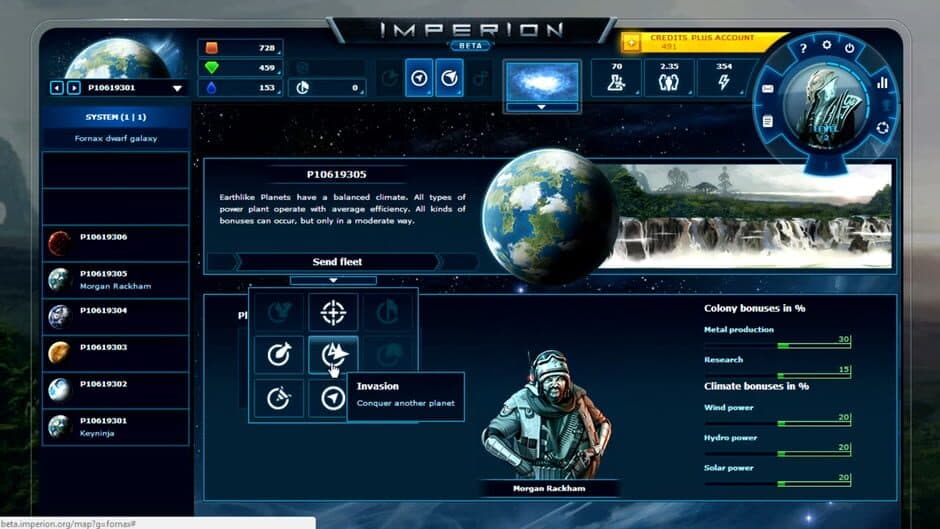 Imperion screenshot 2