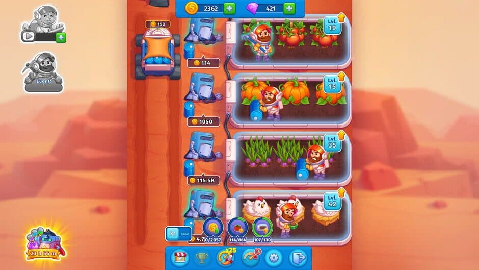 Idle Mars Colony screenshot 5