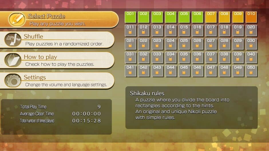 Puzzle by Nikoli S: Shikaku screenshot 5