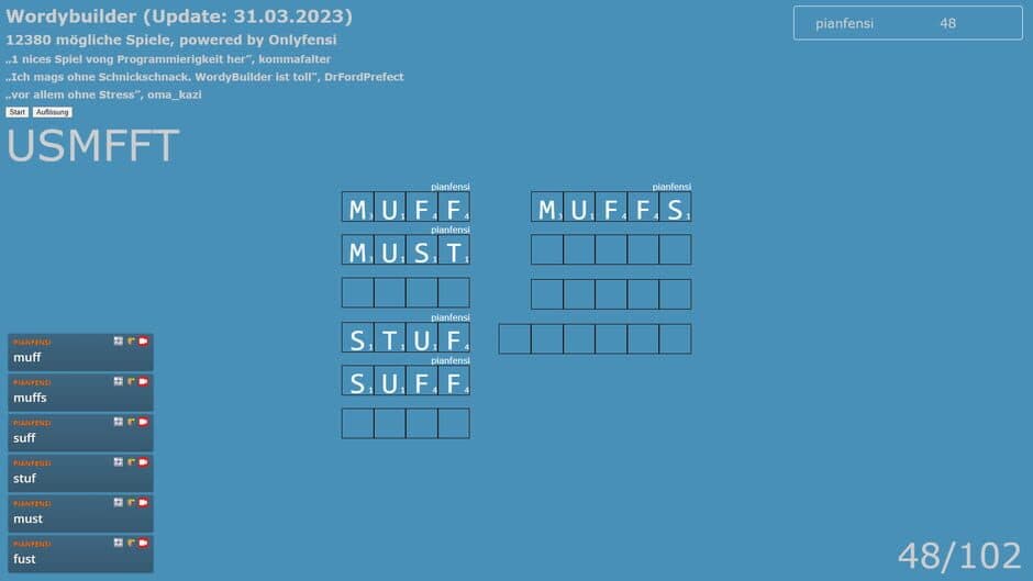 WordyBuilder