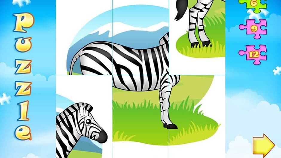 123 Kids Fun Puzzle Blue screenshot 2