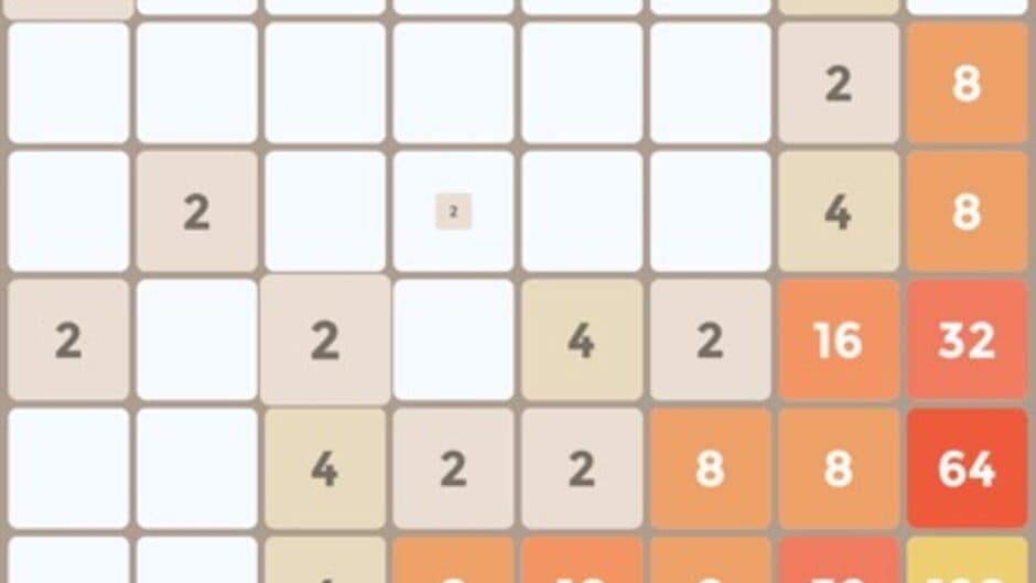 2048 9x9 screenshot 2
