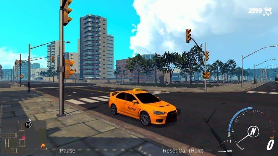 Racing Drift Taxi Car Simulator Ultimate screenshot 3