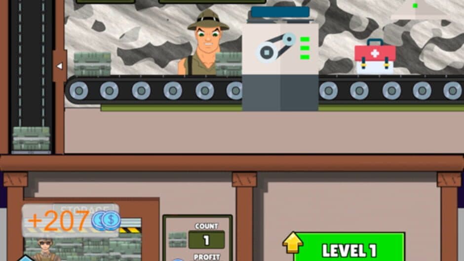Idle Military Factory Tycoon screenshot 4