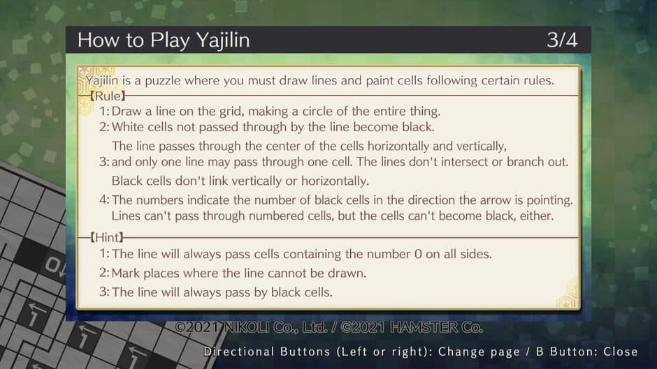 Puzzle by Nikoli S: Yajilin screenshot 4