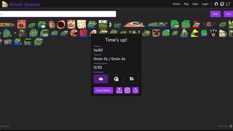 Emote Guesser screenshot 2