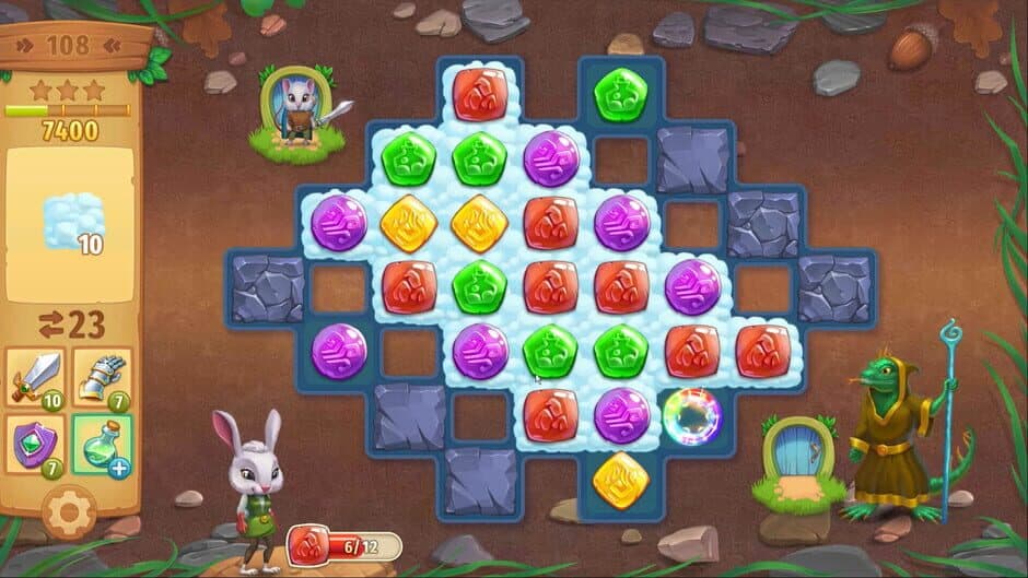 Strongblade: Match 3 Puzzle and Match-3 Adventure screenshot 5