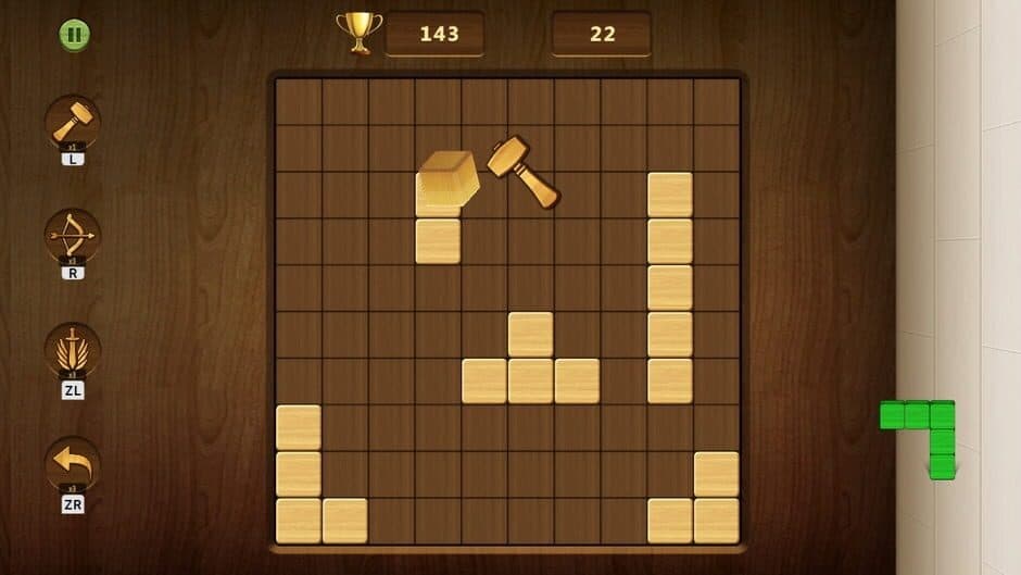 Wood Cube Block: Classic Casual Puzzle