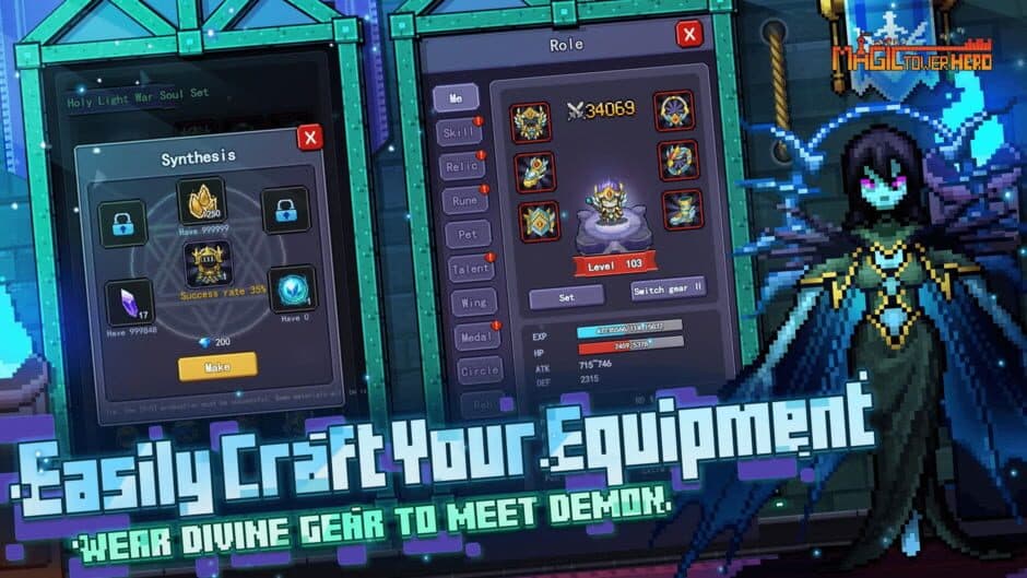 Magic Tower Hero: DungeonKing screenshot 3