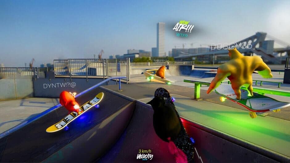Skateboard Drifting Simulator with Maxwell Cat: The Game screenshot 2
