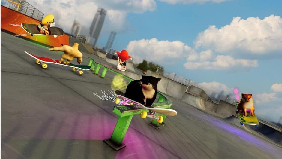 Skateboard Drifting Simulator with Maxwell Cat: The Game screenshot 6