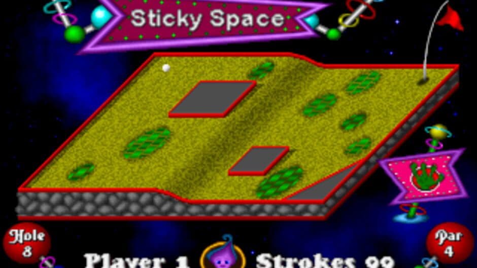 Fuzzy's Cosmic Space Golf screenshot 3