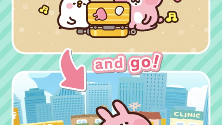 Piske & Usagi's Short Trip