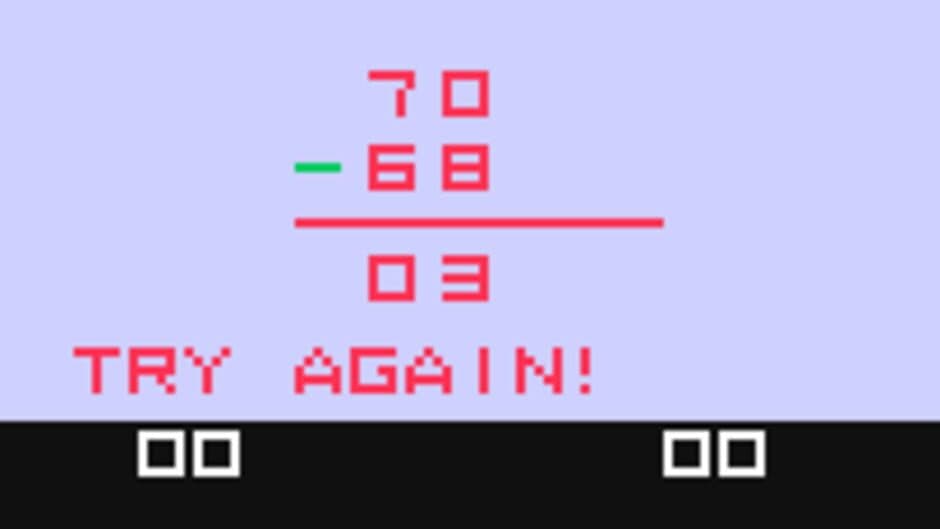 Videocart-6: Math Quiz I - Addition, Subtraction screenshot 2