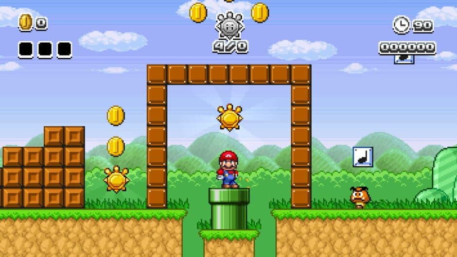 Super Mario Bros. Star Scramble DX screenshot 2