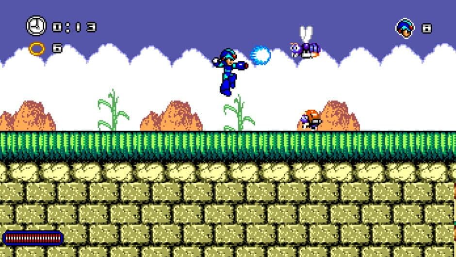 Megaman X in Sonic Blasting Adventure screenshot 3