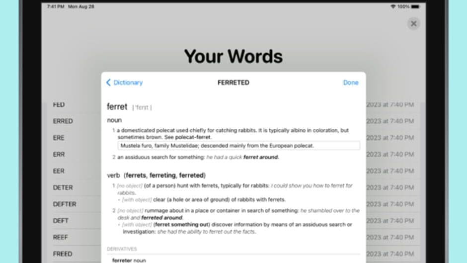 MultiWords screenshot 5