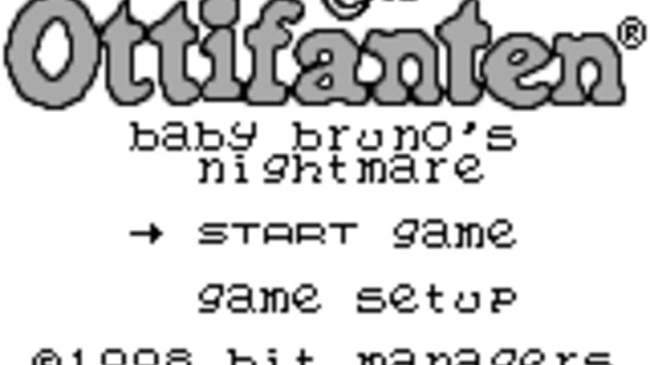 Otto's Ottifanten: Baby Bruno's Nightmare