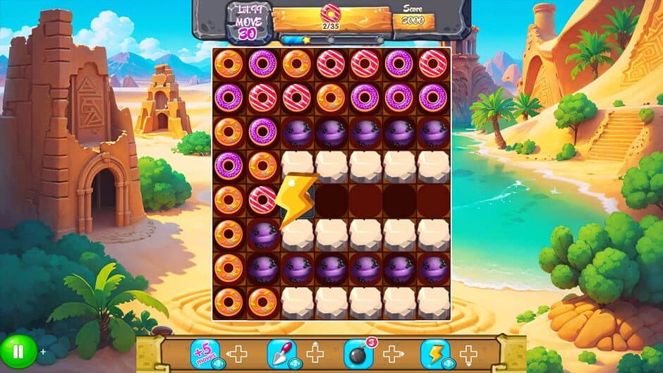 Magic Donut Adventure: Line Match 3 Puzzle screenshot 6